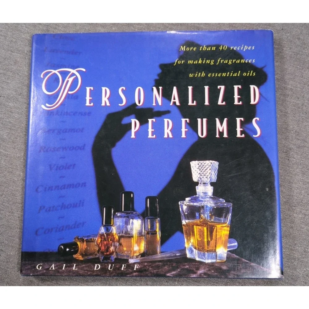 1994‎ Personalized Perfumes By Gail Duff Vintage Italian Hardcover